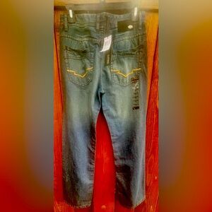 NWT Buffalo David Bitton Girls Youth Driven blue jeans size 16